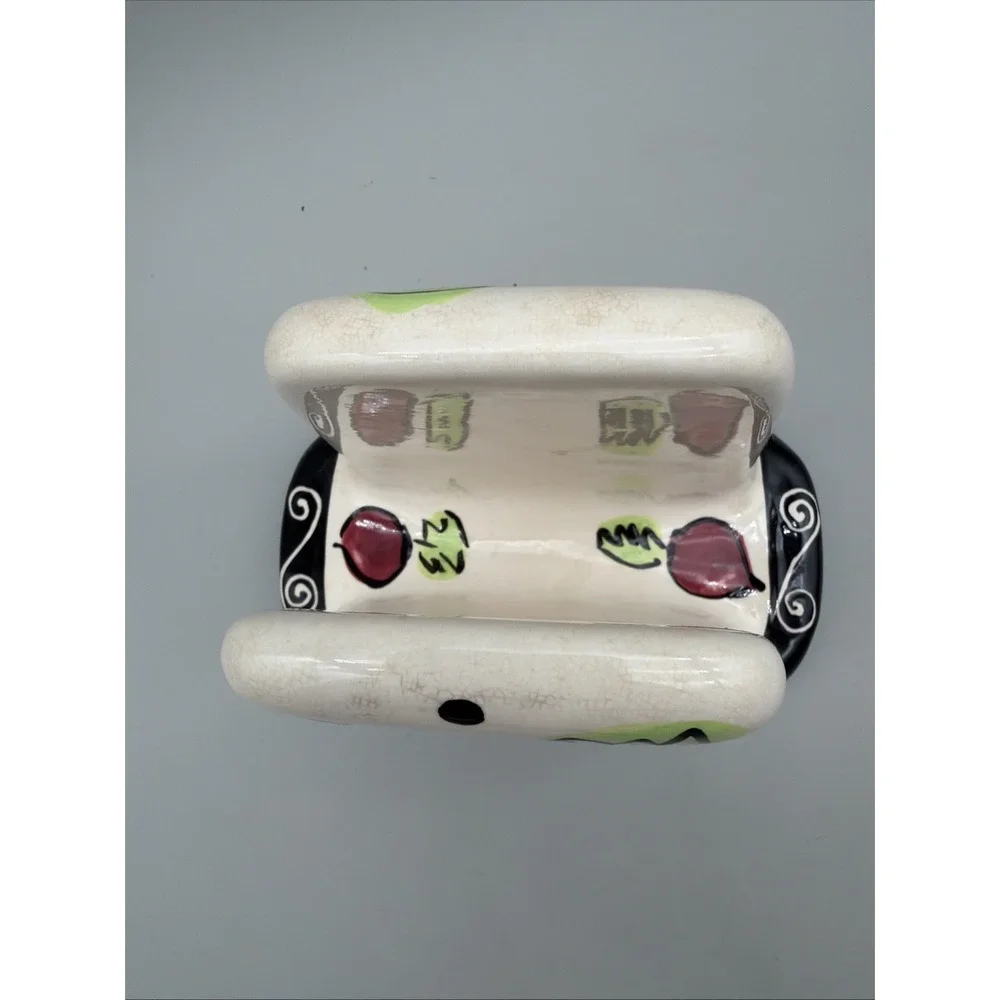With Love Joanne Delomba Ceramic Napkin Holder Farmhouse Kitchen Decor